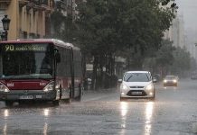 Así ha sido la tormenta que ha azotado a Valencia en imágenes