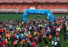 La I Volta a Peu Fundació València CF acabarà a Mestalla Fundación Valencia