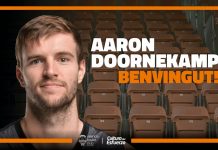 Valencia Basket fitxa a Aaron Doornekamp aaron doornekamp