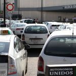 Huelga de Taxistas hoy en Valencia contra el intrusismo de las VTC