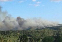 Foc en la Serra Calderona incednio