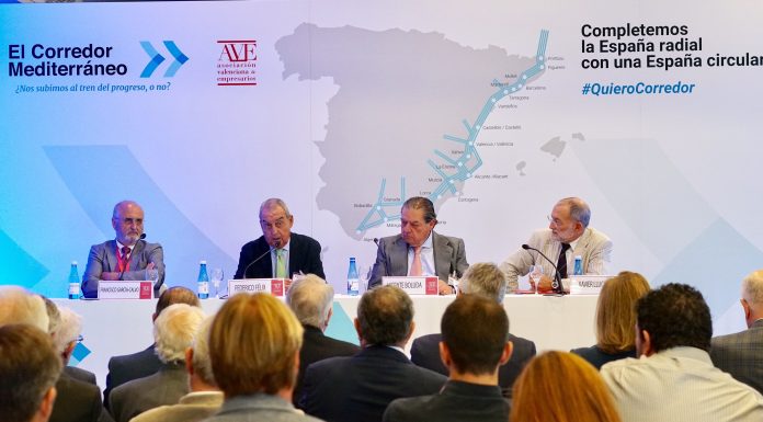 Boluda: “El proyecto del Corredor Mediterráneo ha cogido un nuevo impulso” Corredor