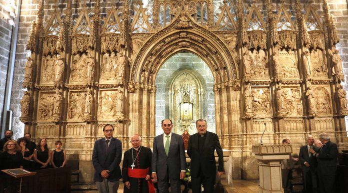 La Capella del Sant Calze lluix nova il·luminació capilla