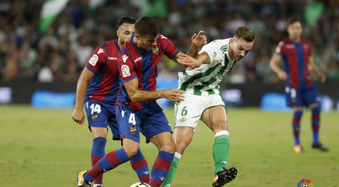El Betis talla la ratxa d’imbatibilitat del Llevant (4-0) betis