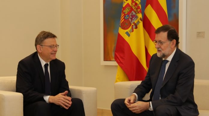 Puig li planteja a Rajoy un decàleg per a canviar el finançament autonòmic Puig Rajoy