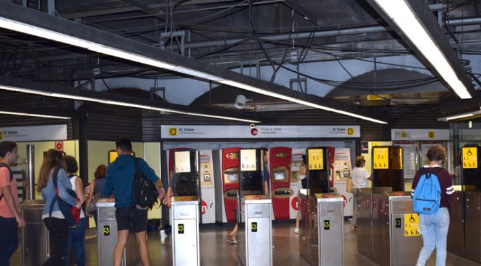 Metro gratis este divendres pel Dia sense Cotxes