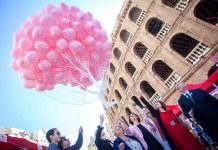 Valencia celebra el Día Mundial contra el Cáncer de Mama mama