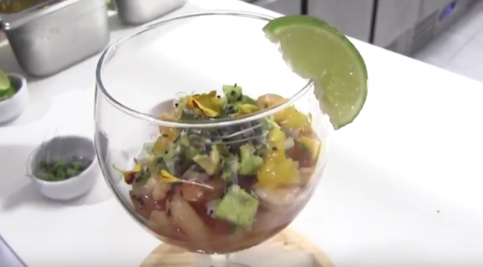 Receta Gourmet: cóctel de gamba marinada gamba