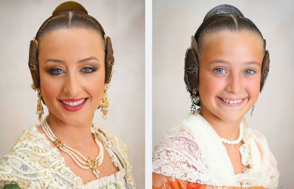 Falleres majors 2018: María del Rocío Gil Uncio i Daniela Gómez de los Ángeles Rocío