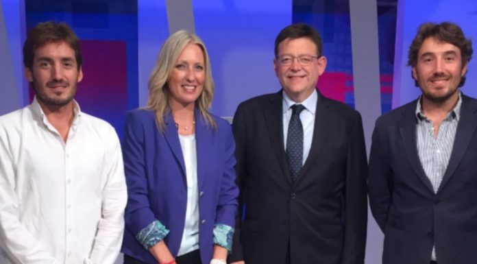 El president de la Generalitat Valenciana visita 7 Televalencia President