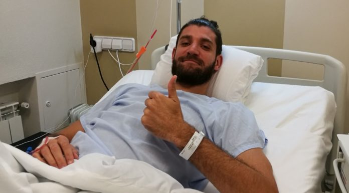 Antoine Diot serà baixa els pròxims tres mesos diot