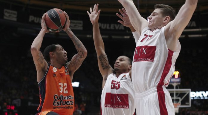 València Basket cau davant AX Armani Milan (98-103) armani