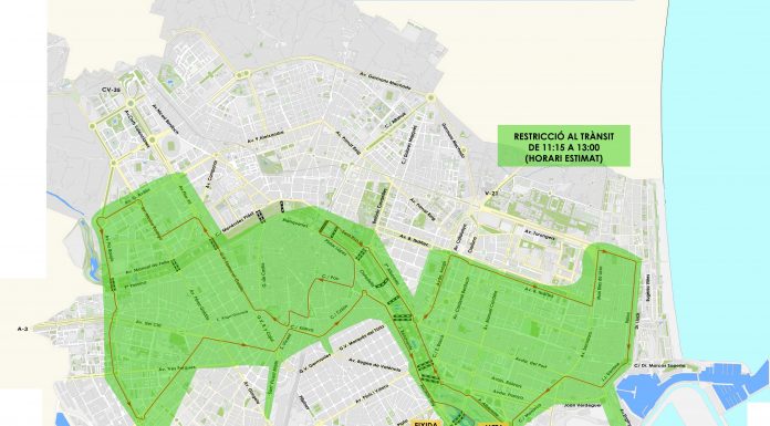 València prepara els carrers per a la Marató Trinidad Alfonso Alfonso