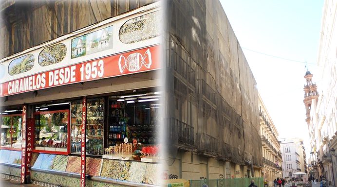 Els rètols de la Casa dels Caramels de l’any 1953 tirats a les escombraries La Casa de los Caramelos baja la persiana tras más de 50 años de historia