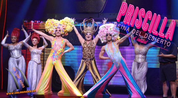 Priscilla, reina del desierto llena de luz y color La Rambleta de Valencia Priscilla