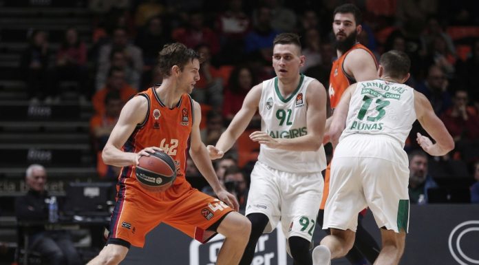 I va arribar la desena davant Zalgiris Kaunas zalgiris kaunas