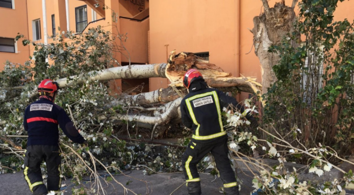 La borrasca Ana deixa ratxes de vent pròximes als 90 km/h Ana