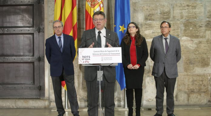 Puig exigix a Rajoy els 1.500 milions «que deu» a la Comunitat Valenciana financiación