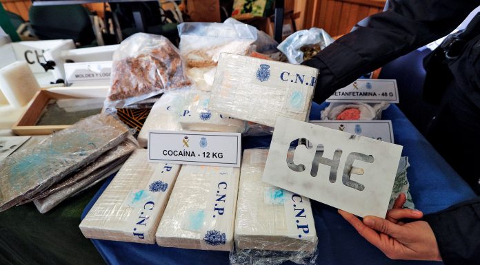 Desmantellen un laboratori de cocaïna a Riba-roja de Túria cocaína
