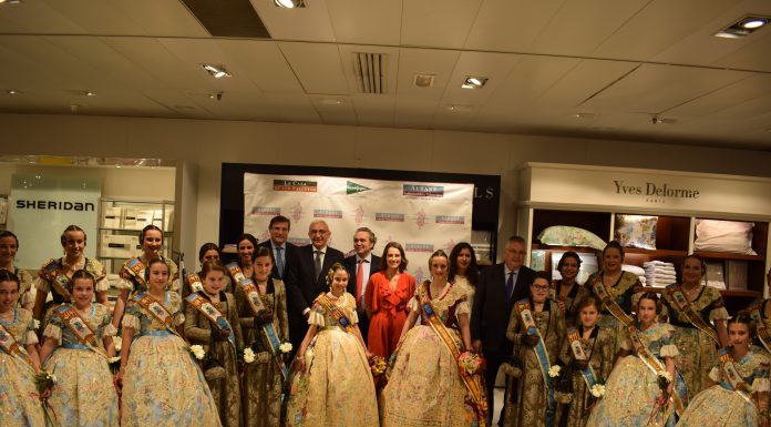Inauguración La Casa de los Falleros en el Corte Inglés
