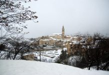 Aviso naranja por fuertes lluvias y nevadas nevadas