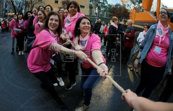 La Falla Palleter-Erudit Orellana alça l’esperança contra el càncer