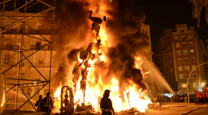 El Consorci Provincial de Bombers de València prepara el dispositiu de la Cremà bomberos