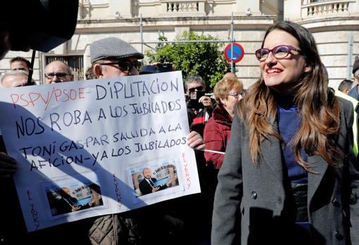 Milers de valencians reclamen a València pensions «més dignes» Pensiones