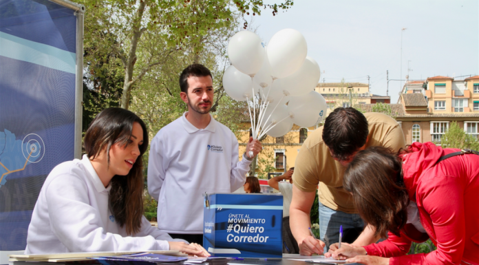 Màlaga se suma al hashtag dels empresaris valencians de #QuieroCorredor #QuieroCorredor