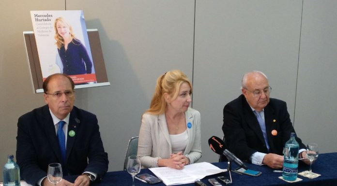 Hurtado donarà veu a les metgesses valencianes si és reelegida presidenta del Col·legi de Metges Hurtado