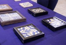 Alaquàs recupera 28 taulells espoliats del Castell azulejos