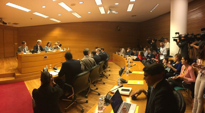 Alberto Fabra, Ricardo Costa i Gerardo Camps compareixen en la comissió de Fira València Feria