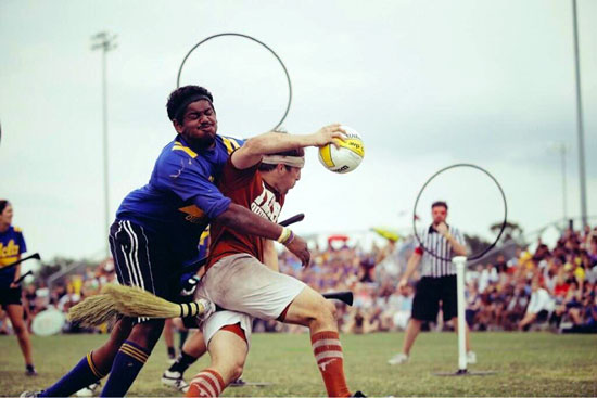 Los muggles ya pueden practicar Quidditch en el cauce del río de Valencia quidditch