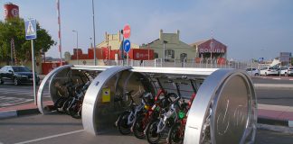 Las bicicletas solares en el puerto de València