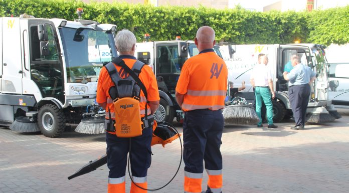 Alaquàs renova l’equip de neteja de carrers