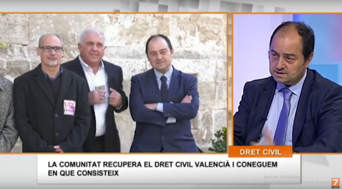 Els juristes es mobilitzen per la recuperació del dret civil valencià juristas