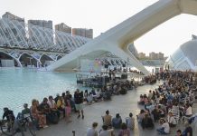 Calendario de conciertos en los lagos de la Ciutat de les Arts Los conciertos en lagos Ciutat de Les Arts