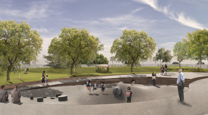 El parque de Castellar, un espacio al aire libre con más de 2.700 metros cuadrados Castellar