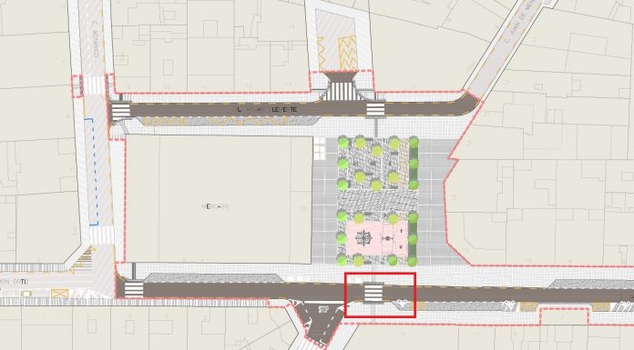 La plaza Rojas Clemente pasará a ser un espacio peatonal y con jardines Plaça Rojas Clemennte