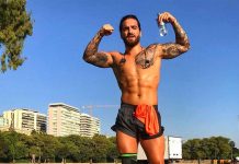 Maluma hace ejercicio en el Jardín del Turia Maluma