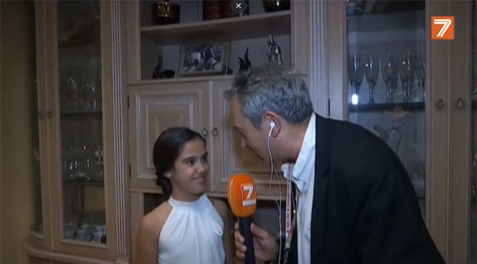 Primeras reacciones de la Fallera Mayor e Infantil en sus casas