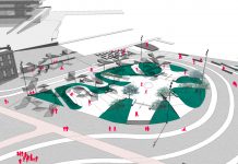 El futuro skatepark de La Marina de Valencia toma forma Skatepark