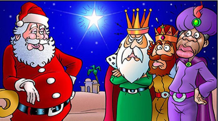 ¿Y tú de quién eres, de Papá Noel o de los Reyes Magos?