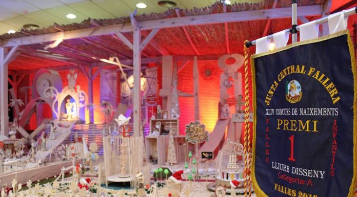 Així és el primer premi de pesebre més innovador de València belen portada