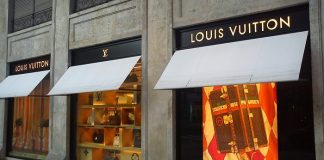 Robo en la tienda Louis Vuitton