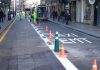 Grezzi segrega el carril bus de Àngel Guimerà para evitar el estacionamiento carril