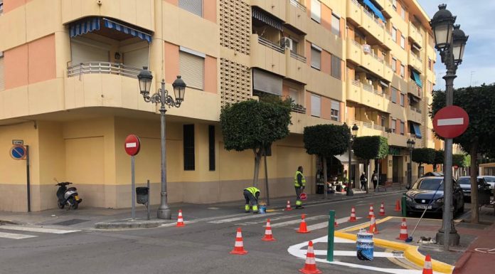 Paterna millora la seguretat viària i per als vianants de l’Av. Corts Valencianes Avenida Cortes Valencianas Paterna