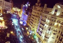 Más de 30.000 niños reciben a sus Majestades los Reyes Magos en Valencia Cabalgata Reyes Magos