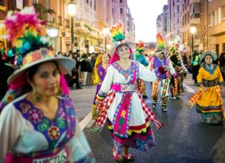 Los carnavales y la Vuelta Ciclista cortarán las calles de Valencia este fin de semana