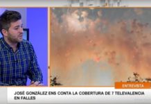 7 Televalencia es bolca en les Falles amb un desplegament especial de mitjans Fallas